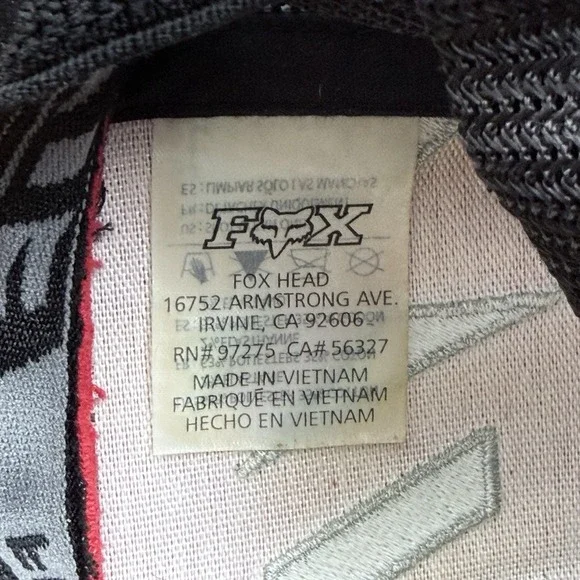 Fox Racing Long Sleeve T Shirt Large Black Logo Graphic Moto Y2K - Picture 7 of 12